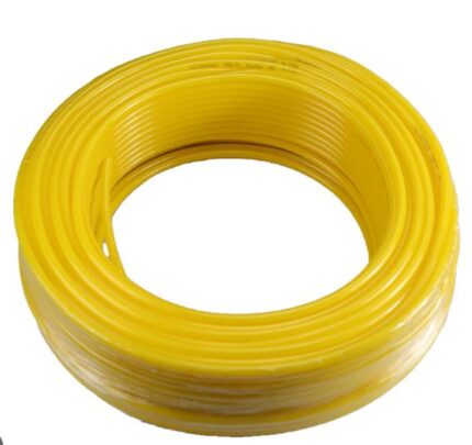 MANGUERA EN ESPIRAL  PU AMARILLA  DIAM EXT8MM*7